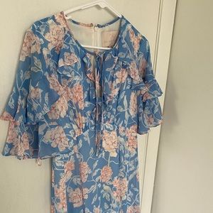 Gal Meets Glam Collection Floral Print Maxi